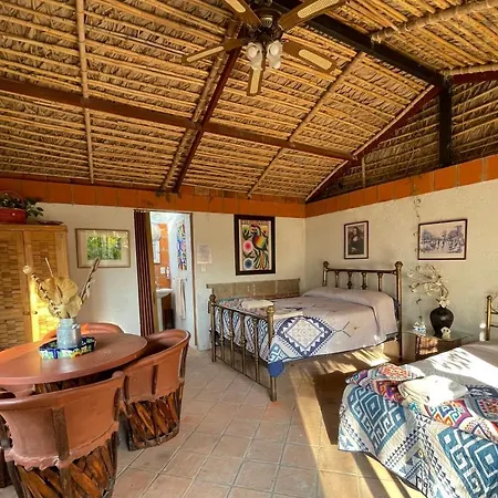 Jardin Quinta Las Fuentes Cabanas, Valsequillo. Puebla Exterior photo