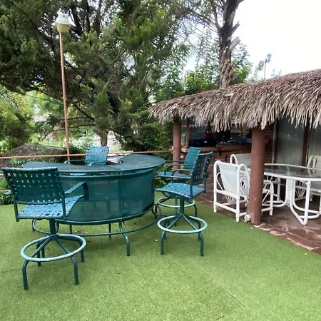 Jardin Quinta Las Fuentes Cabanas, Valsequillo. Puebla Exterior photo
