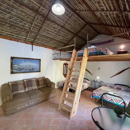 Jardin Quinta Las Fuentes Cabanas, Valsequillo. Puebla Exterior photo